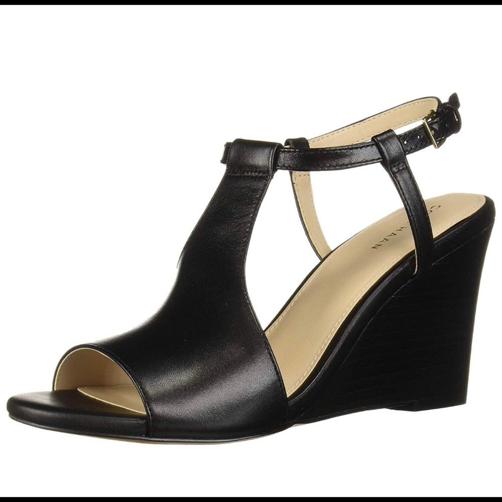 Cole Haan Black Wedges